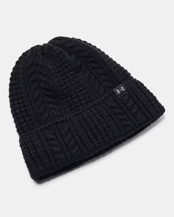 Under Armour UA Halftime Cable Knit Beanie 1386639 - Picture 1 of 4