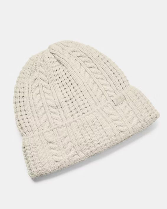 Under Armour UA Halftime Cable Knit Beanie 1386639 - Picture 2 of 4