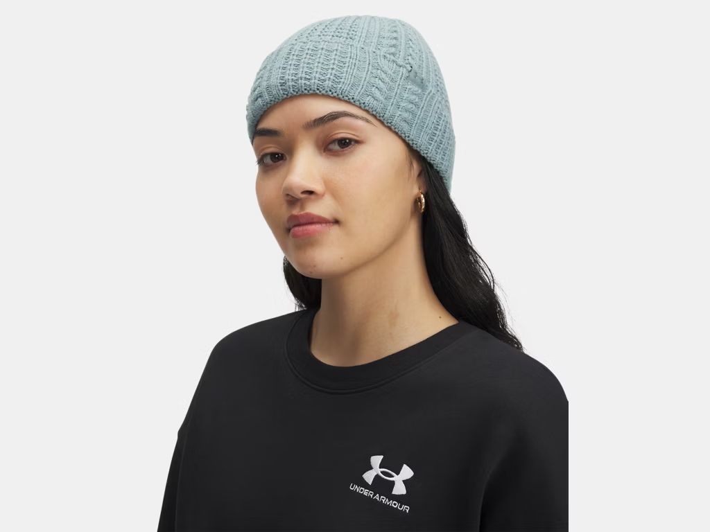 Under Armour UA Halftime Cable Knit Beanie 1386639 - Picture 4 of 4