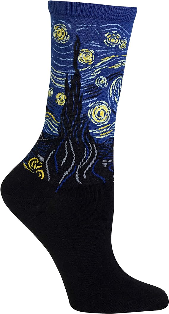 Hot Sox Women Starry Night Socks HC000088 - Picture 1 of 1