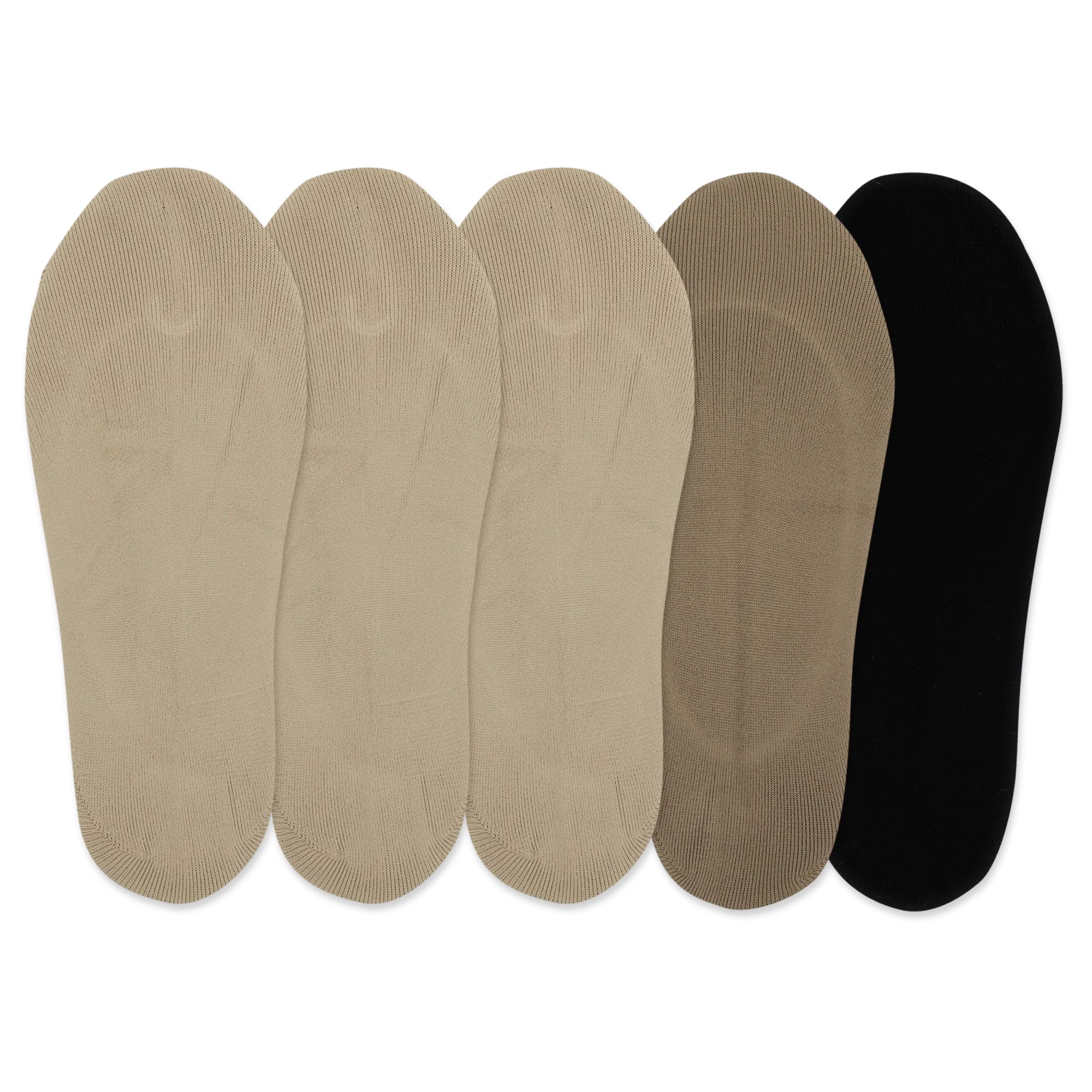 Paquete de 6 calcetines de pie lisos Hot Sox para mujer HO000105PK - Imagen 1 de 4
