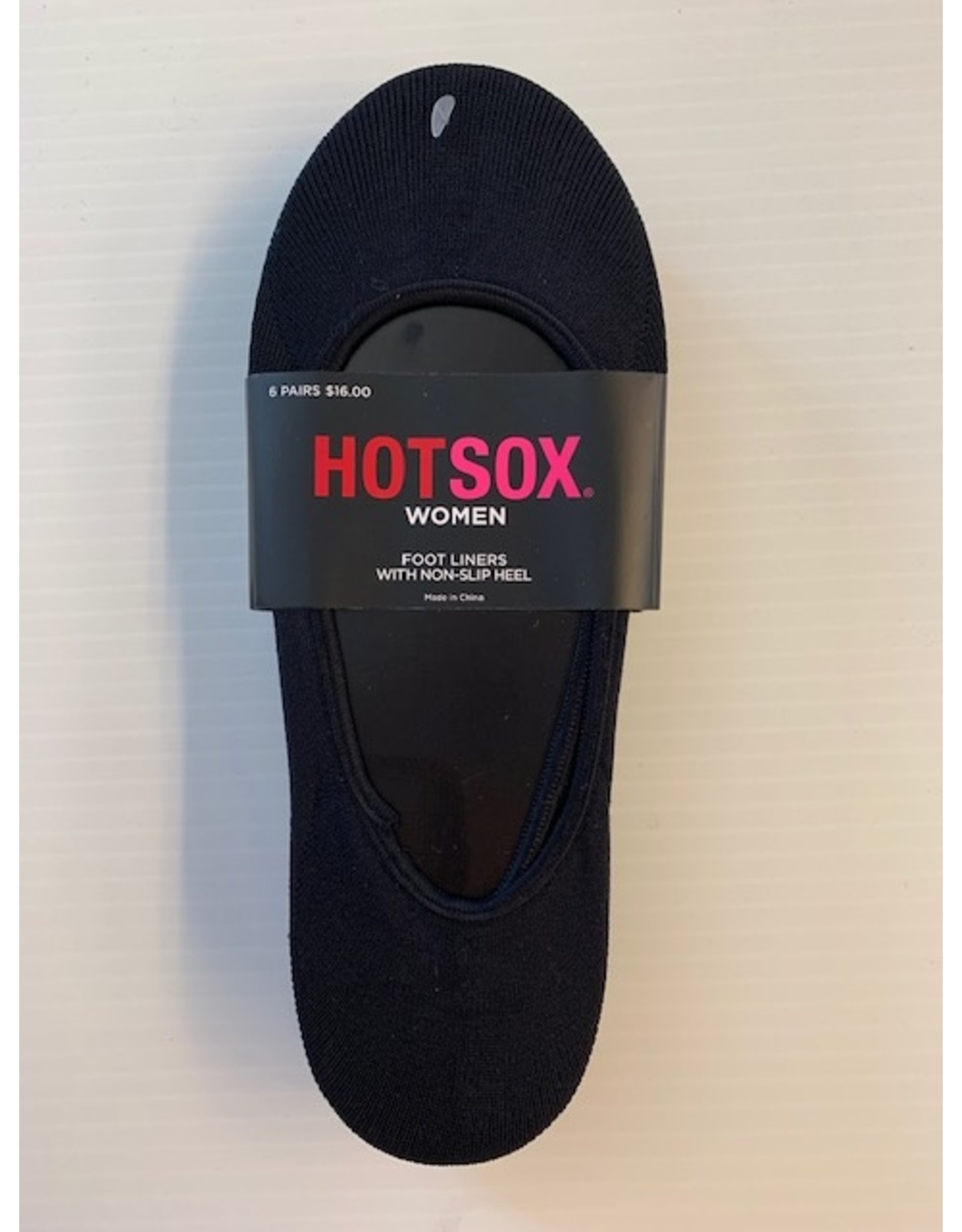Paquete de 6 calcetines de pie lisos Hot Sox para mujer HO000105PK - Imagen 3 de 4