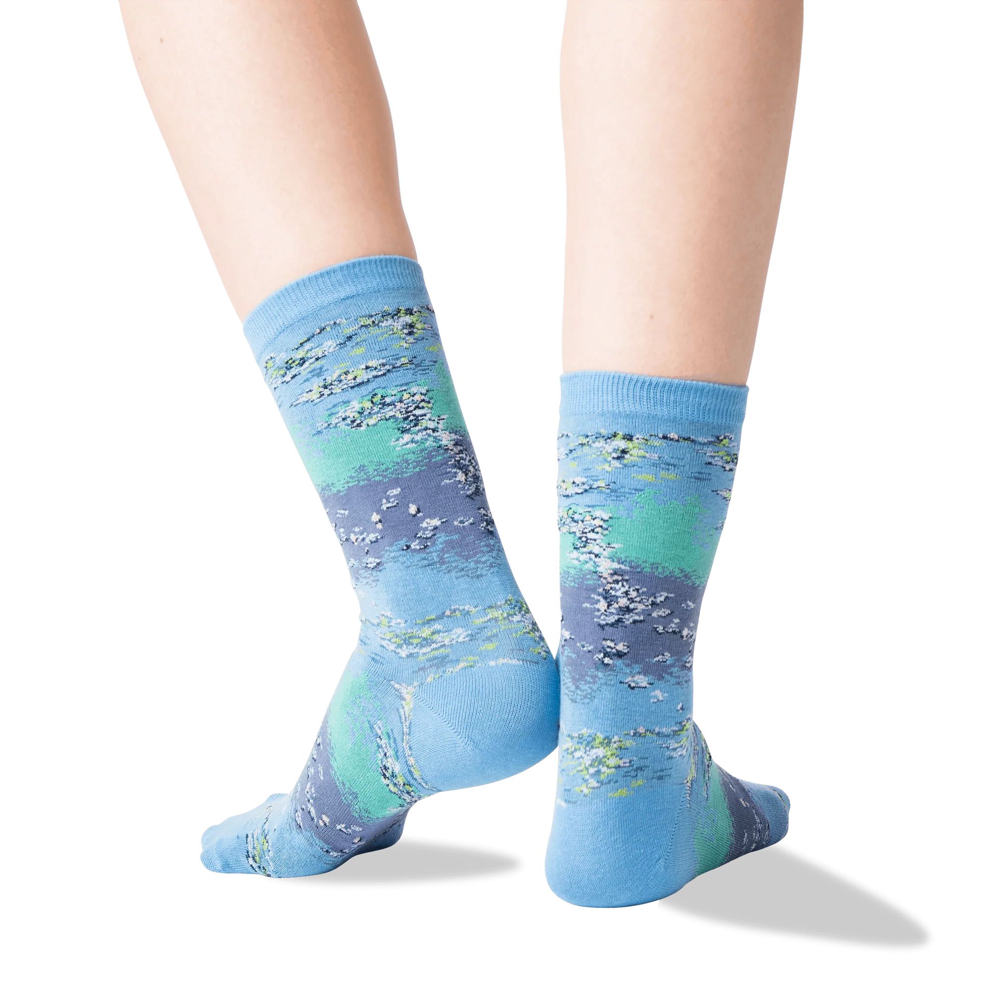 Calcetines Hot Sox Monet Waterlies para mujer HC000110 - Imagen 2 de 2