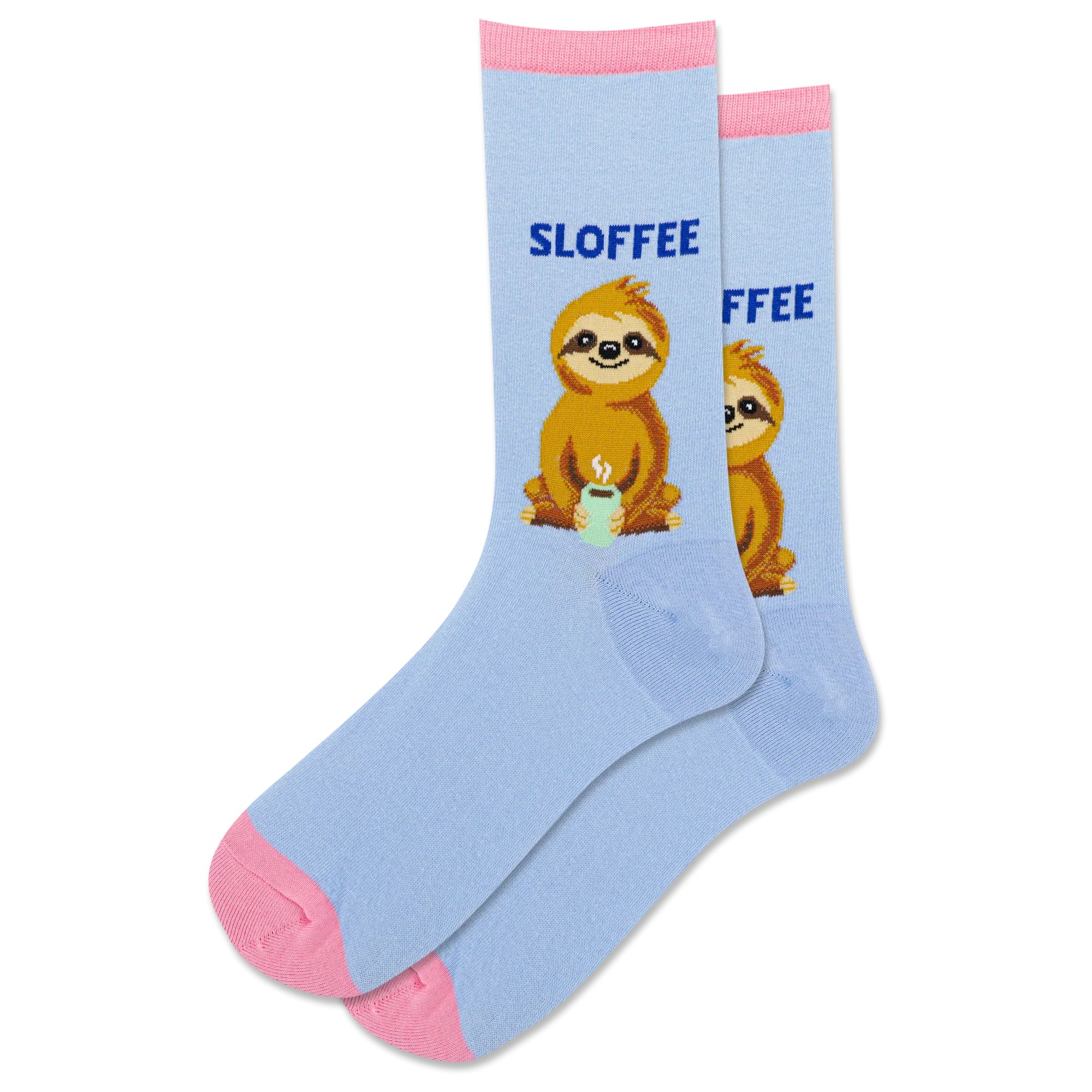 Hot Sox Damen Sloffee Crew Socken HSW10274 - Bild 1 von 1