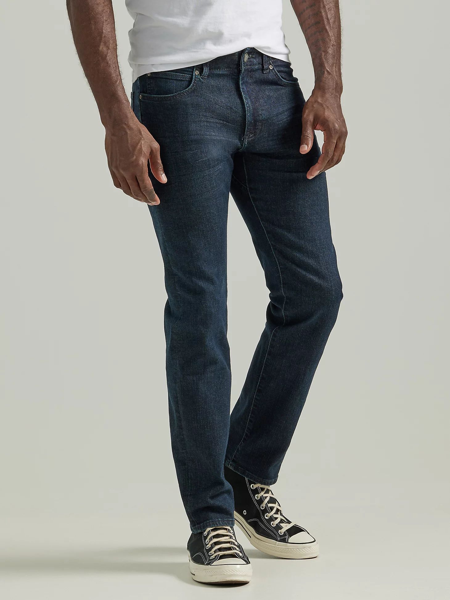 Lee Extreme Motion Jeans 42 X 30 Men Slim Fit Straight Leg