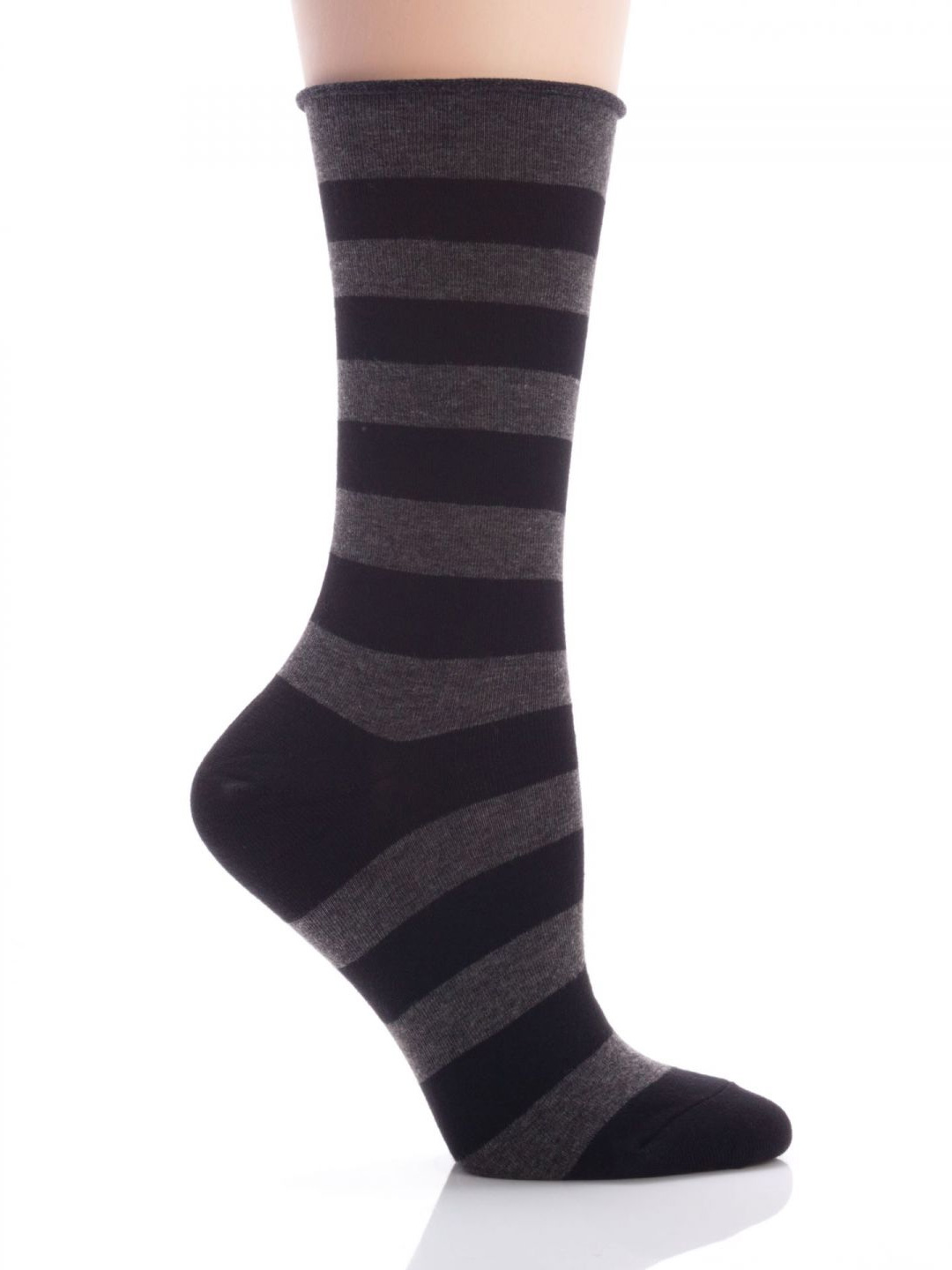 Hue Jeans Crew Socks 6487