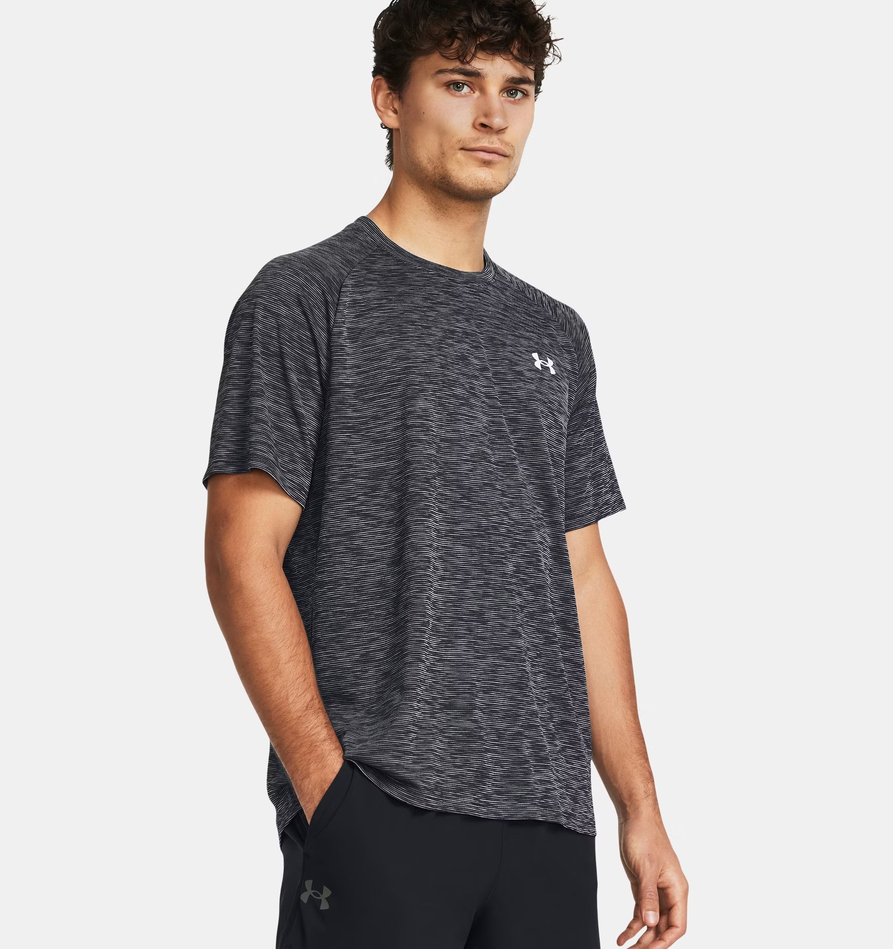 Under Armour UA Tech Textured Short Sleeve Tee Shirt 1382796 - Bild 1 von 5
