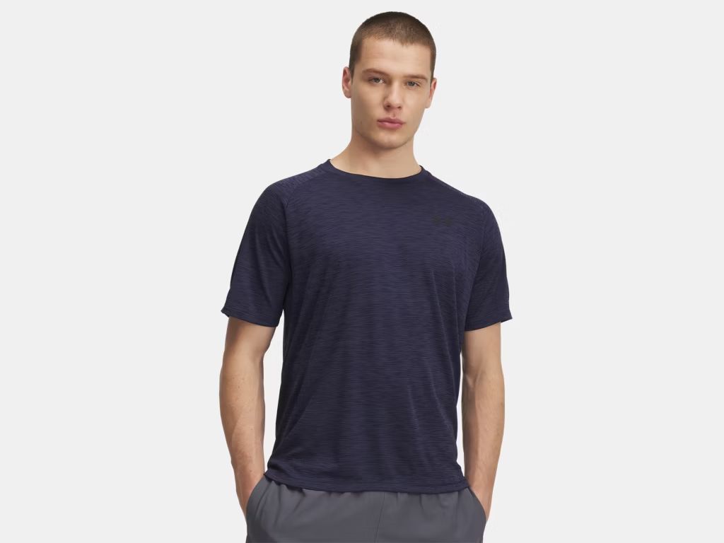Under Armour UA Tech Textured Short Sleeve Tee Shirt 1382796 - Bild 2 von 5