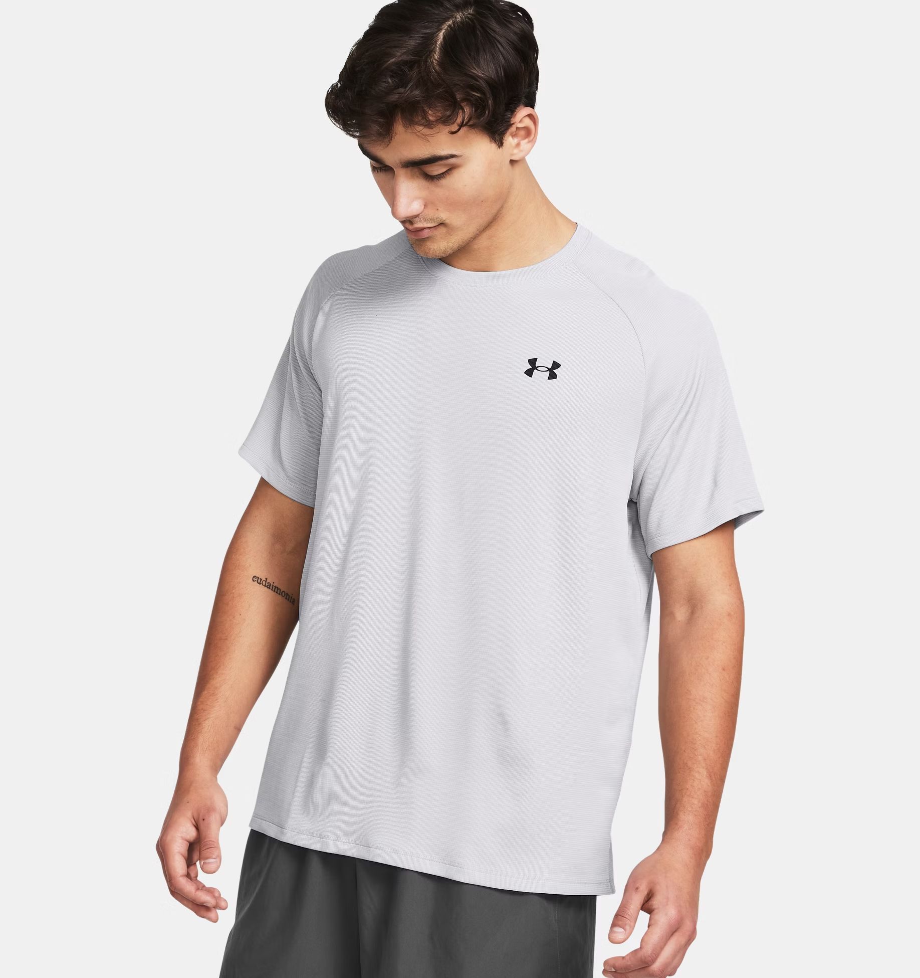 Under Armour UA Tech Textured Short Sleeve Tee Shirt 1382796 - Bild 3 von 5