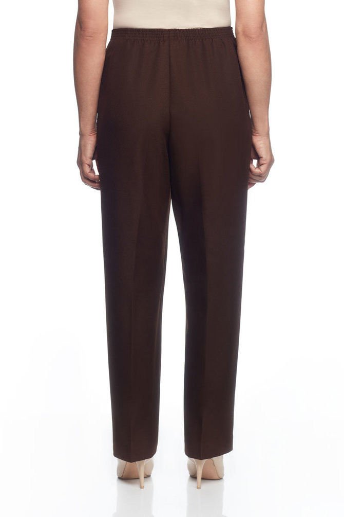 Alfred Dunner Petite Polyester Pull On Pants Short Length 09300 - Picture 8 of 18