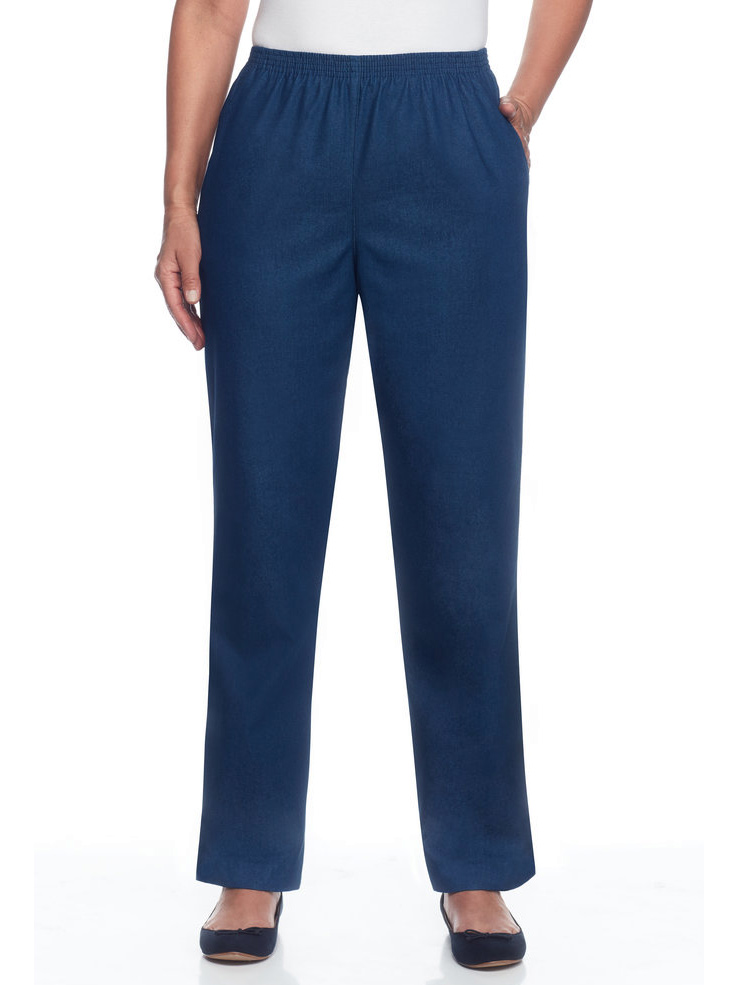 Alfred Dunner Women's Classics Denim 