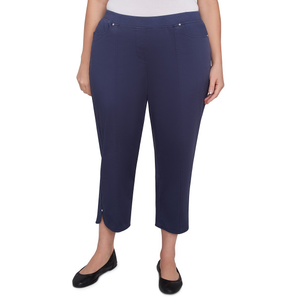 Alfred Dunner Nantucket Capri mit Tulpenrand Übergröße 89803WB - Bild 1 von 4