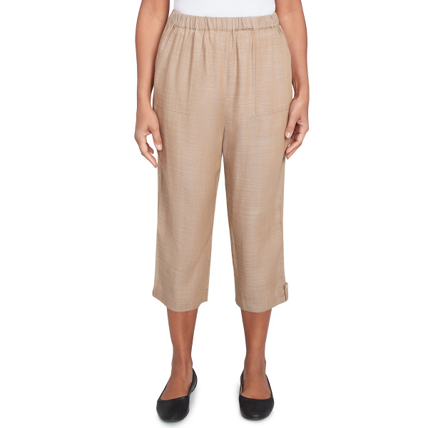 Alfred Dunner Summer Solstice Capri With Button Tab 98403WK