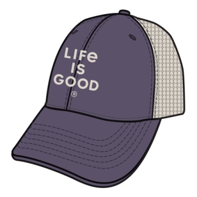 ジュン Life is Good Trucker Hat Emb Graphic 140426 | eBay
