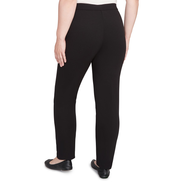 Alfred Dunner Jet Setter Knit Scuba Crepe Proportionated Short Pant Petite 19300WV - Bild 2 von 3