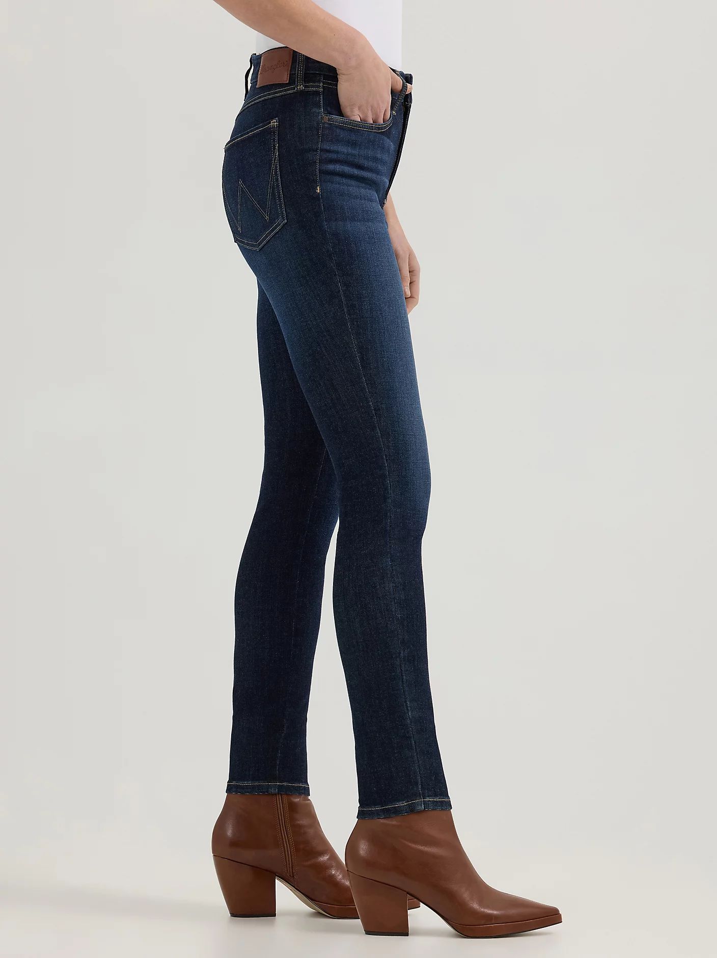Wrangler Bespoke High Rise Skinny Jeans 112359278 - Bild 5 von 5