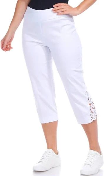 Zac & Rachel Slim Leg Capri Millennium Pull On Pants NR81HS75W - Picture 1 of 1