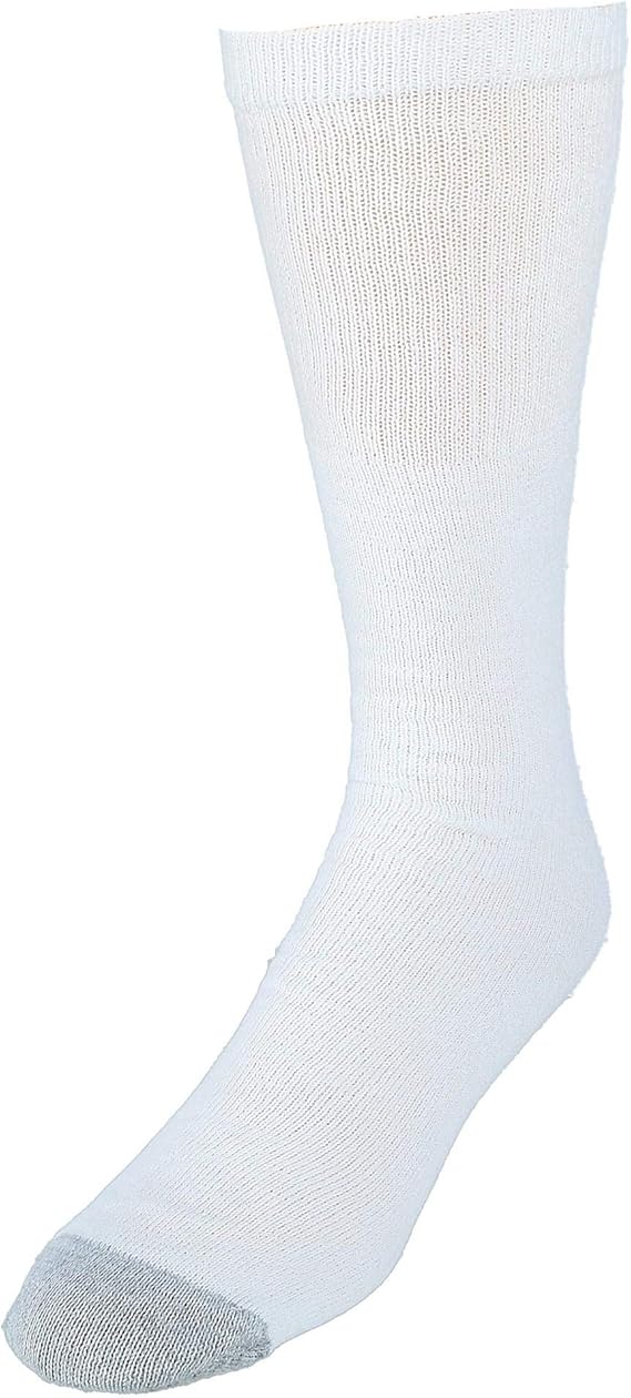 Hanes 12 Pack Mens Over The Calf Tube Socks 180V12 - Picture 1 of 1