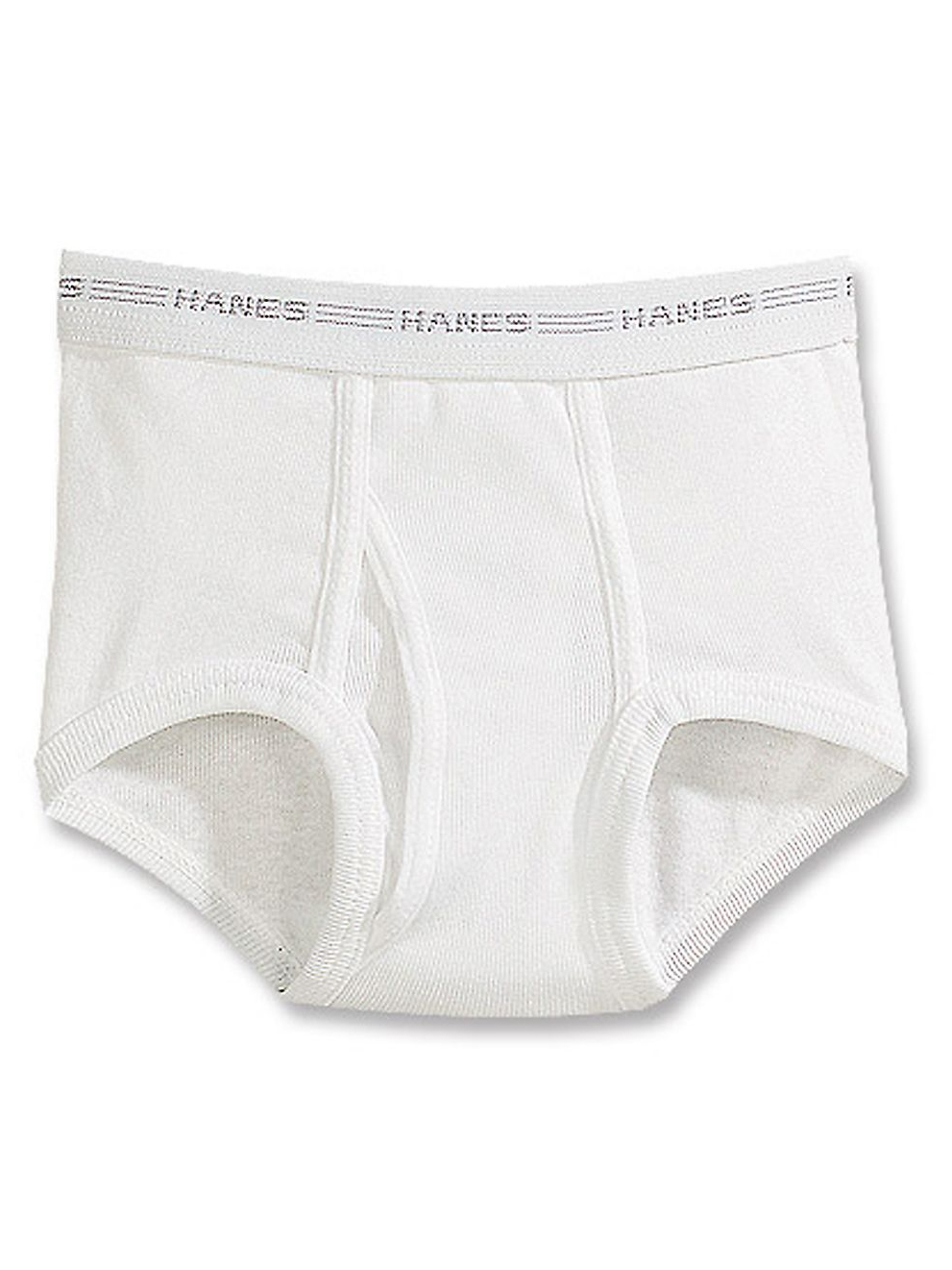 Hanes Slips Jungen weiß 6er Pack b252p6 - Bild 2 von 2