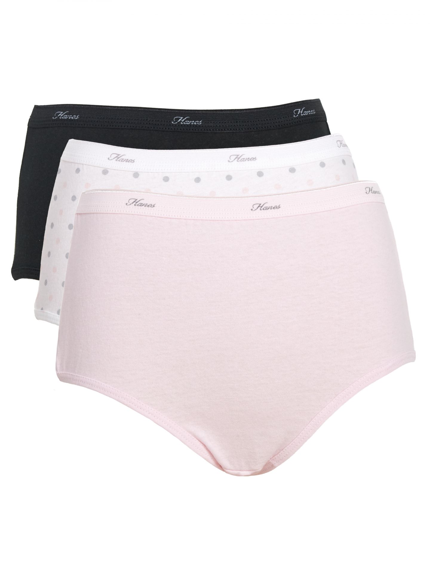 Hanes Women's Classic Cotton Brief Panties, #CW40 (Pack of 3)