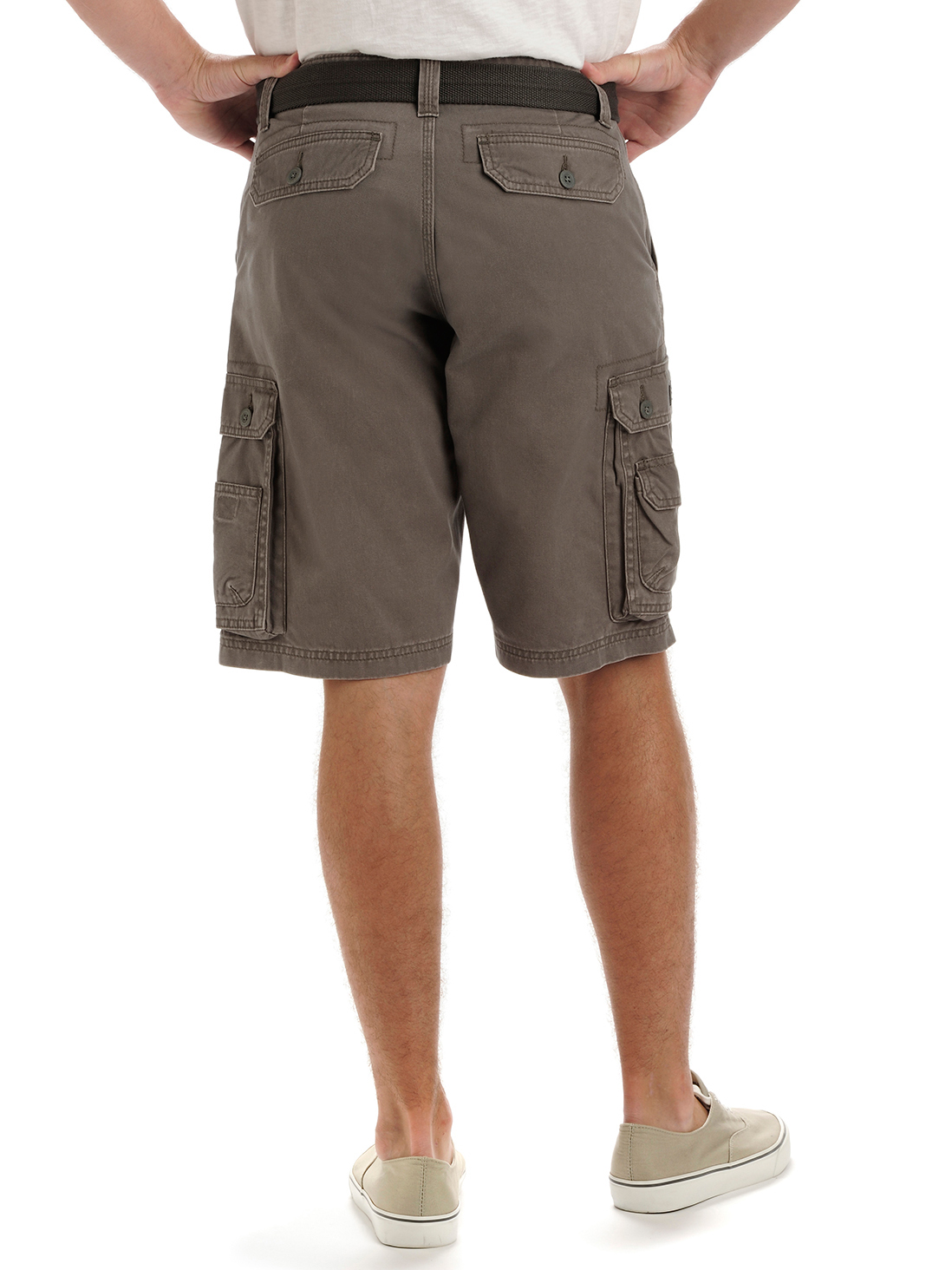 Lee Men's Dungarees Belted Wyoming Cargo Short - Vapor 218-3317 | eBay