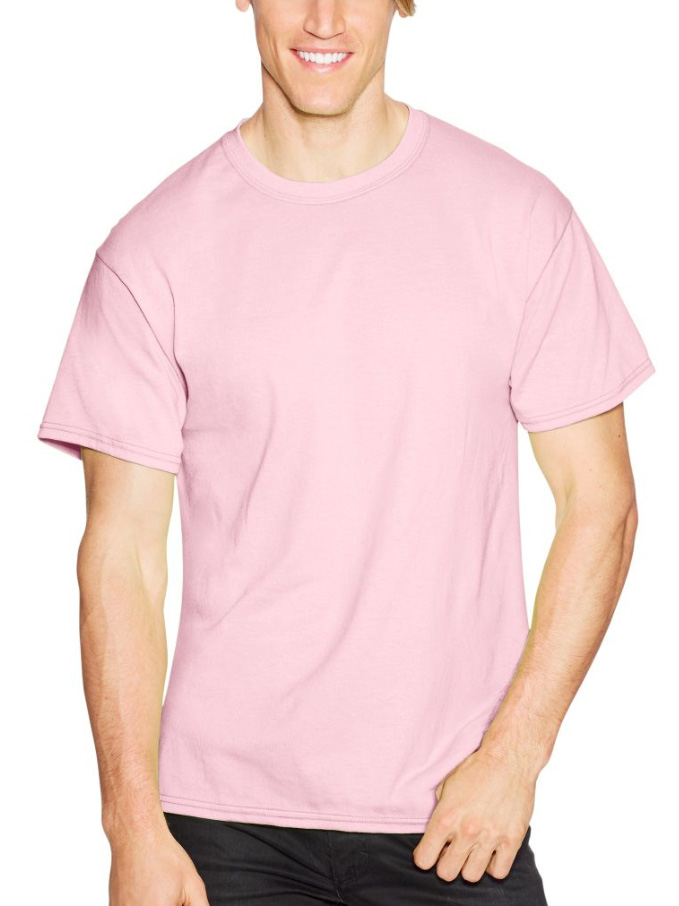 Hanes Men's ComfortBlend Ecosmart 50/50 Crewneck T-Shirt 5170 - Picture 20 of 23