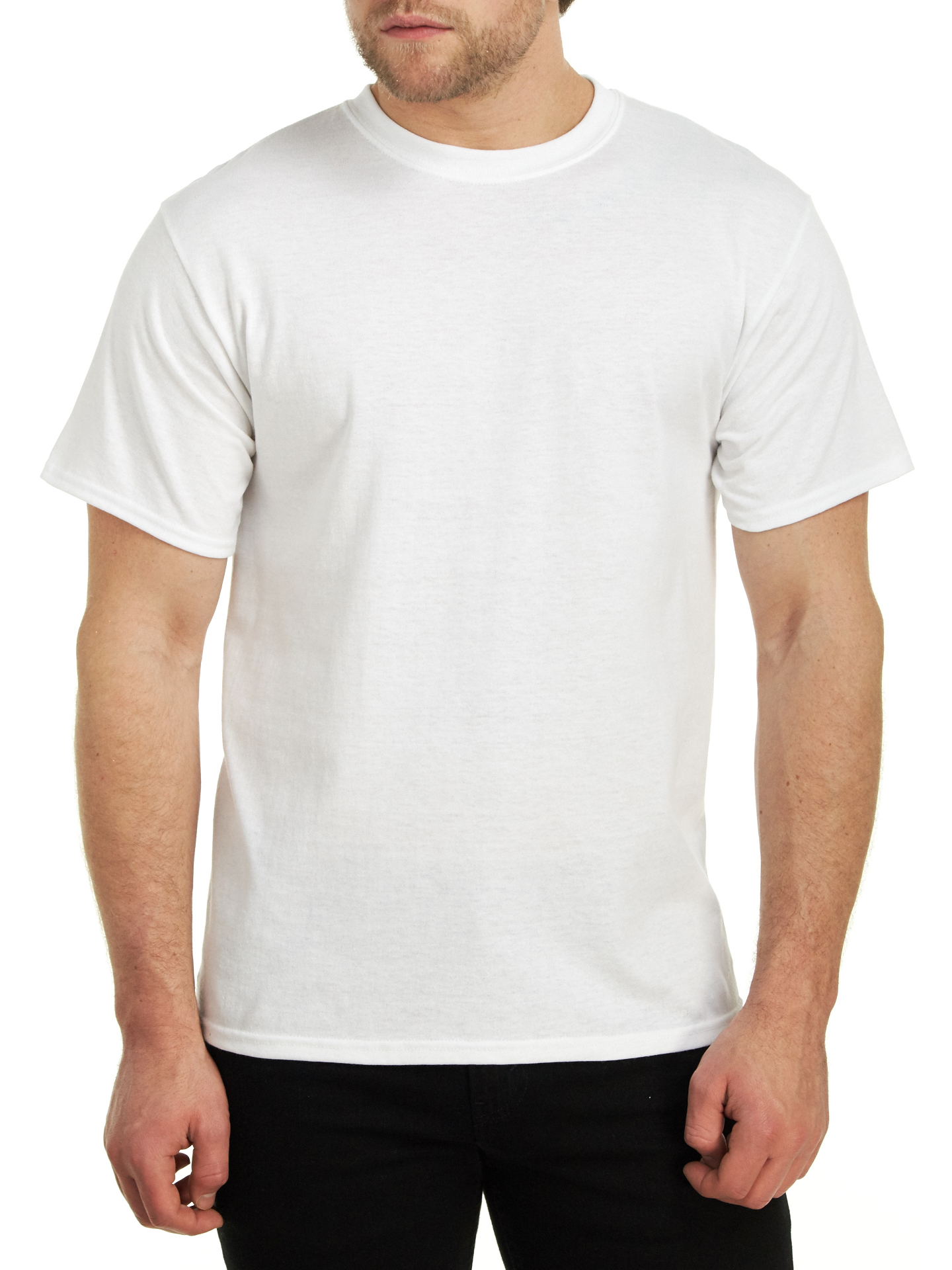 Hanes Men's Short Sleeve 50/50 T-Shirt Big Sizes 5170x - Picture 8 of 16
