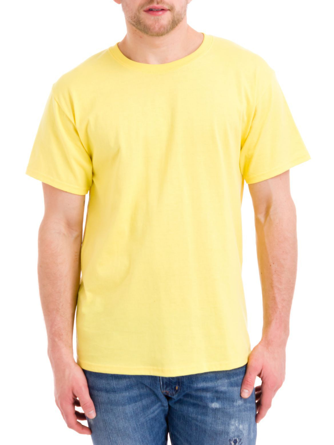 Hanes Men's Short Sleeve 50/50 T-Shirt Big Sizes 5170x - Picture 11 of 16