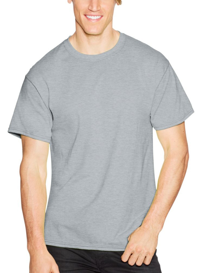 Hanes Men's Short Sleeve 50/50 T-Shirt Big Sizes 5170x - Picture 15 of 16