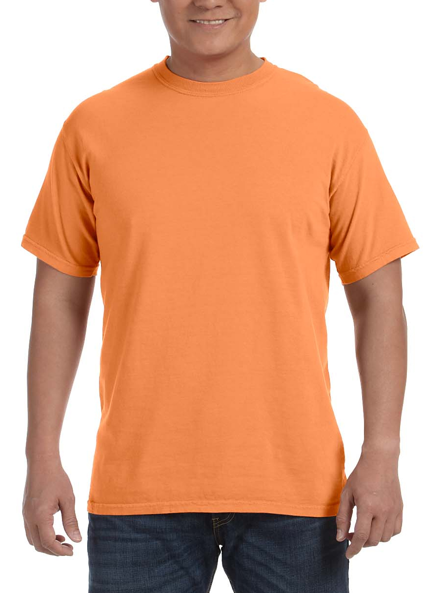 T-shirt uomo colori comodi ringspun tinto in capo c1717 - Foto 14 di 25