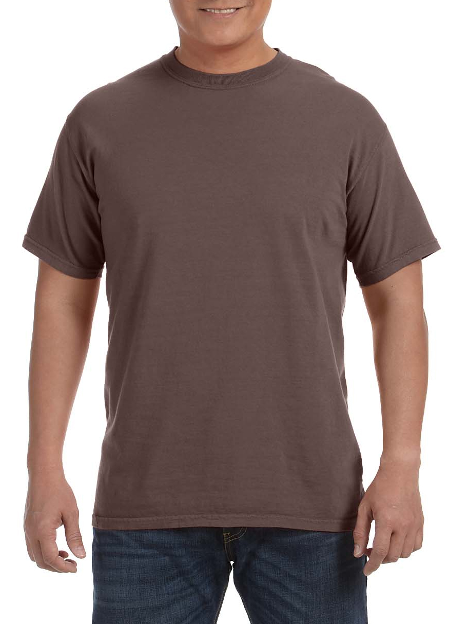 T-shirt uomo colori comodi ringspun tinto in capo c1717 - Foto 20 di 25