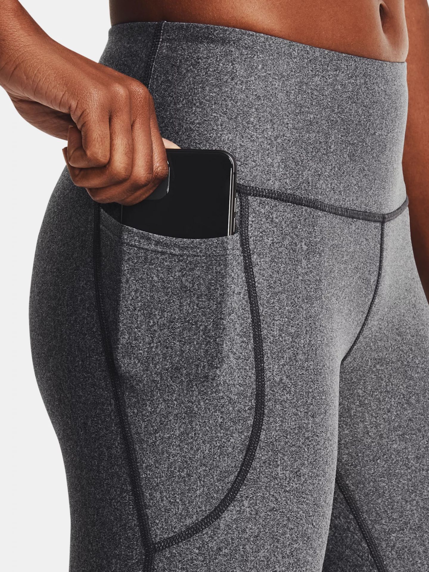 Under Armour armatura donna heatgear hi-rise capris 1365334 - Foto 2 di 7