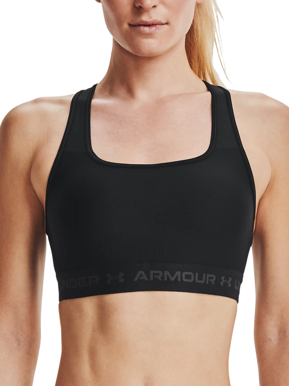 Under Armour Women's armour mid crossback sports bra 1361034