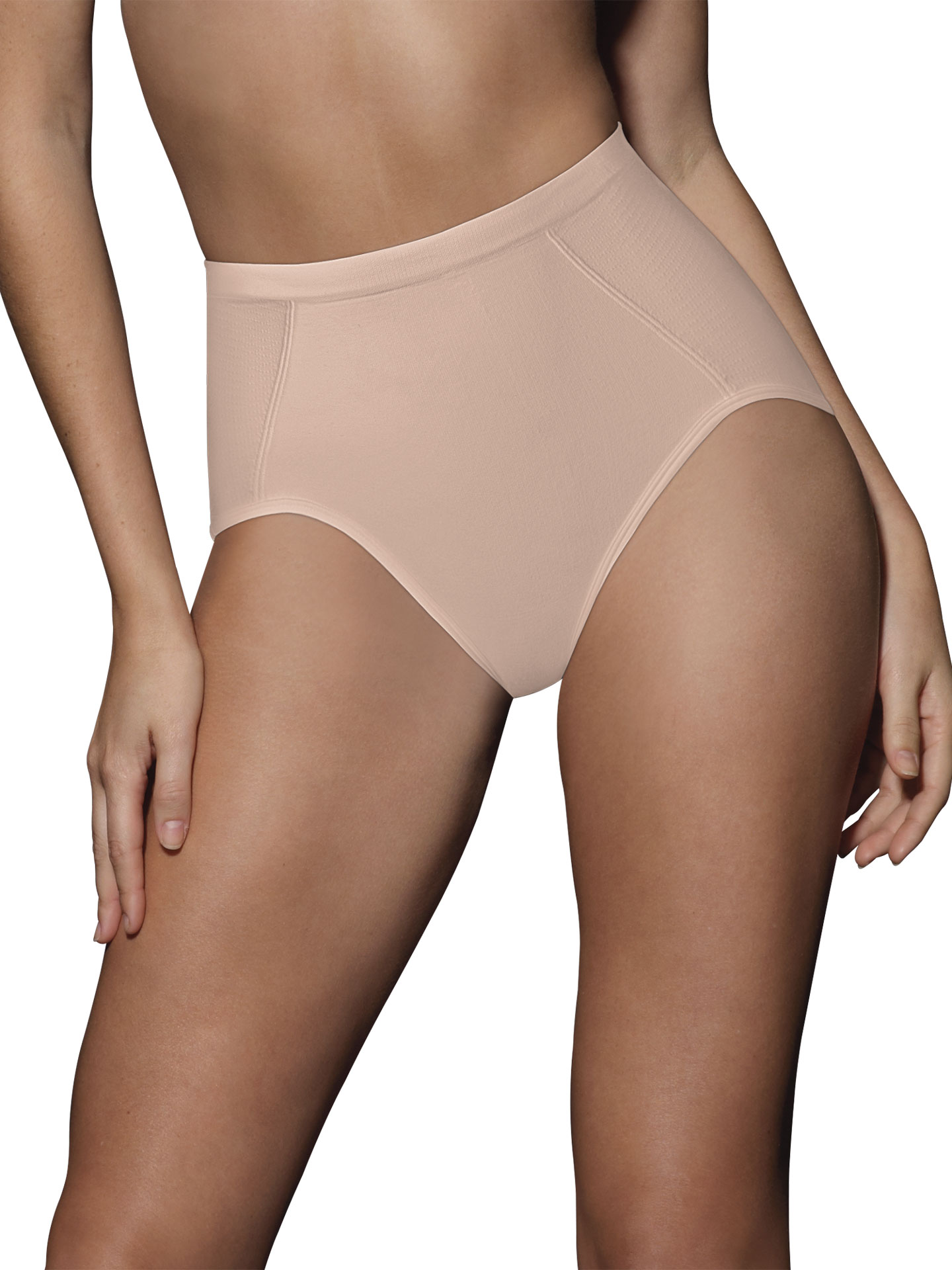 Bali Womens Shapewear Seamless Brief Ultra Control 2pack Nude Sz XL Ftc#340  for sale online
