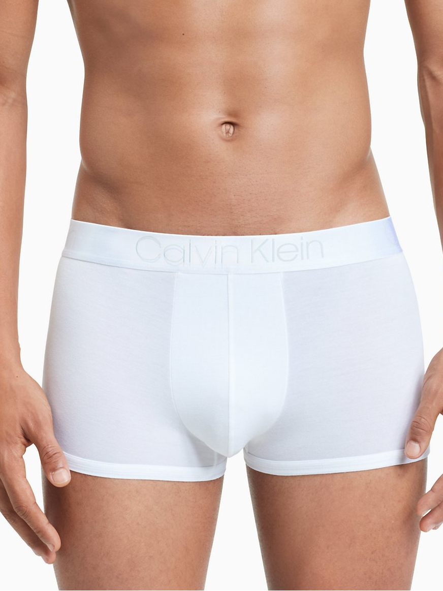Calvin Klein Mens Ultra-soft Modal Trunks Underwear White Size XL Nb1796  for sale online | eBay