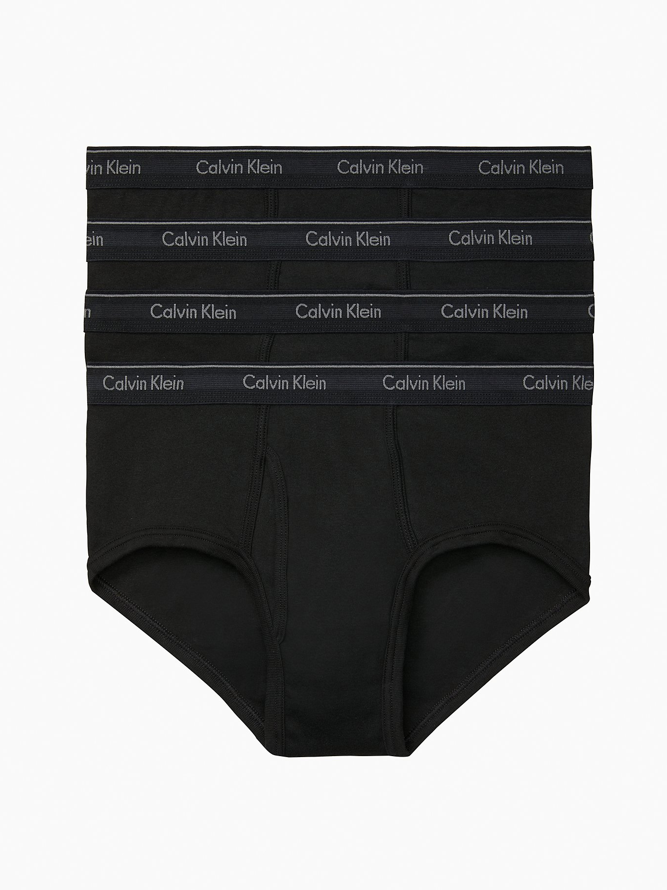 Calvin Klein Cotton Classics Briefs 4-Pack Black Multi NB4000-932 - Free  Shipping at LASC