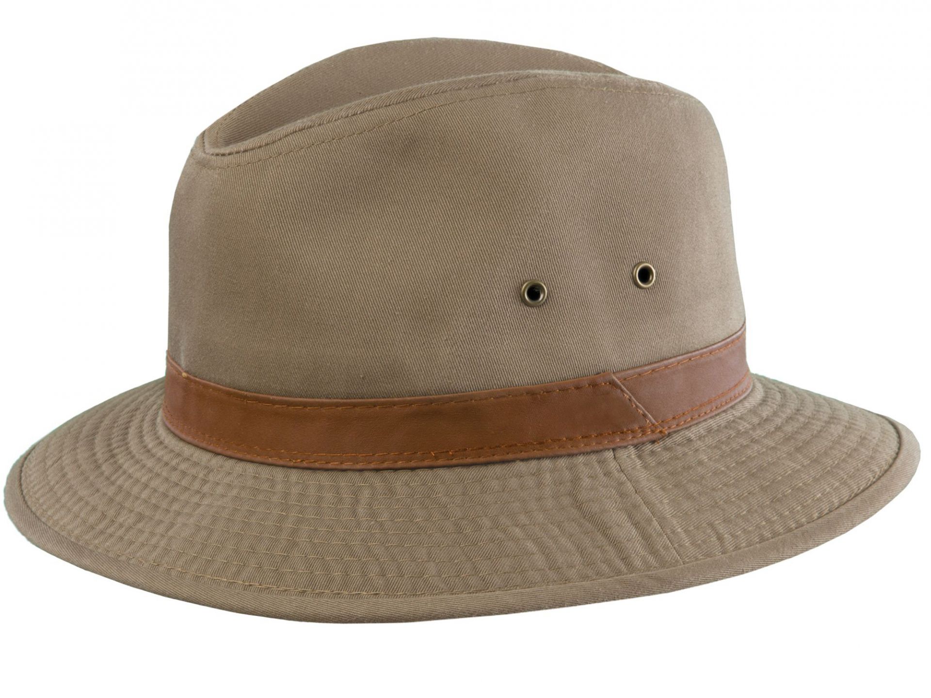 Dorfman Pacific DPC Outdoor Men’s Washed Twill UPF 50+ Safari Hat 863L
