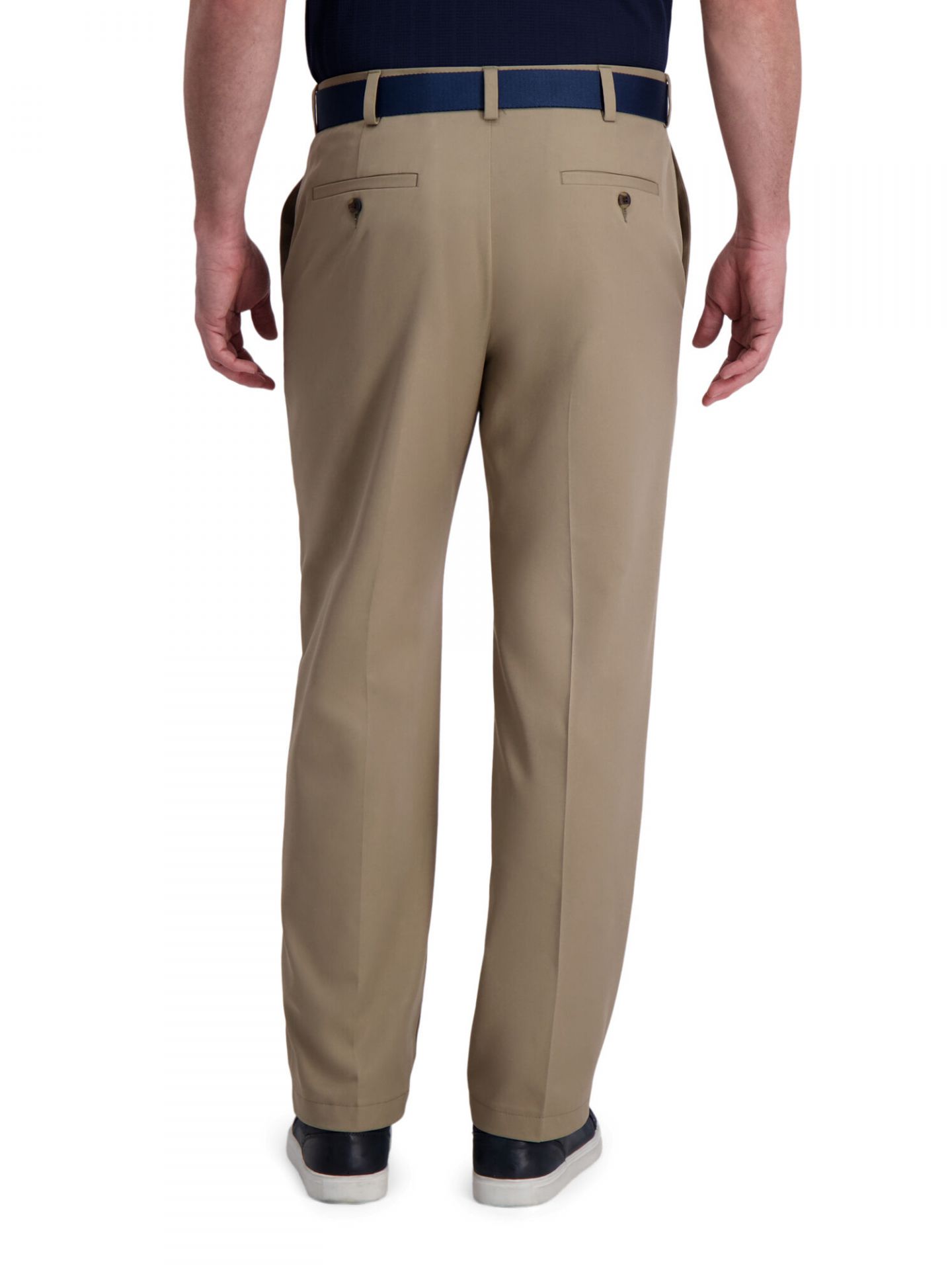 Haggar Classic Fit Cool Right Performance Flex erweiterbare flache Hose hc01080 - Bild 3 von 12