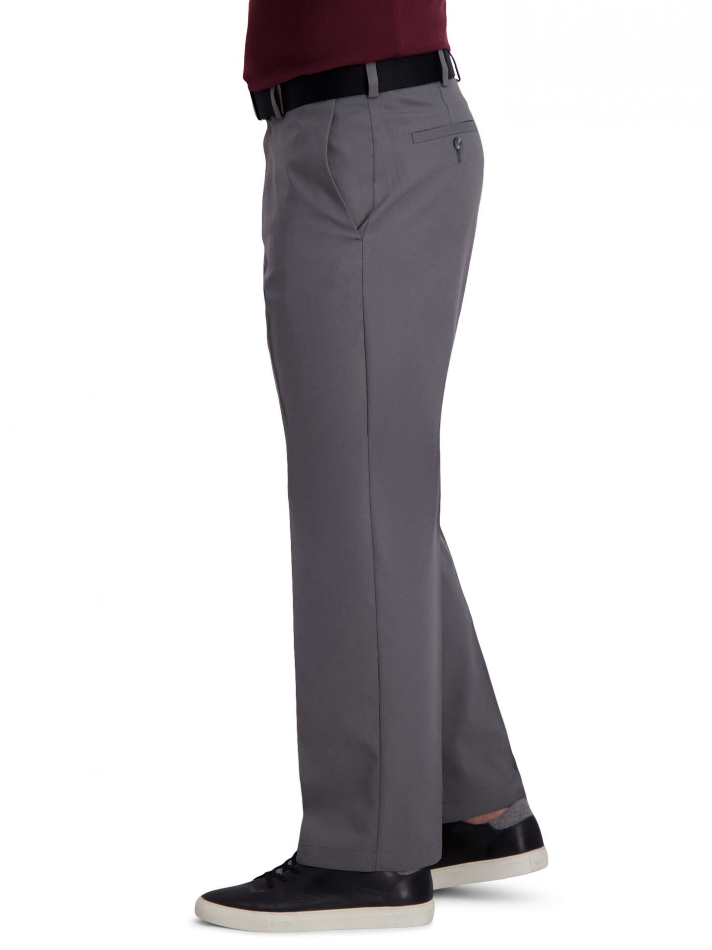 Haggar Classic Fit Cool Right Performance Flex erweiterbare flache Hose hc01080 - Bild 11 von 12