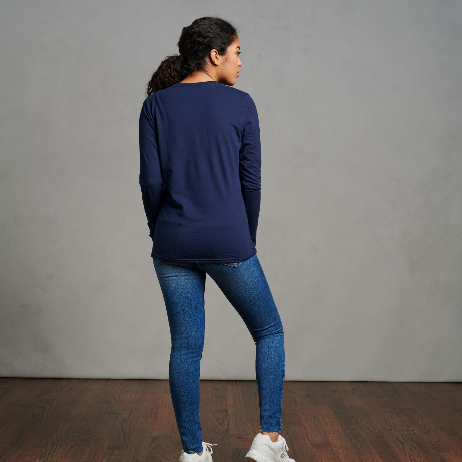Russell Athletic Damen Dri-Power Baumwolle Performance Langarmshirt 64lttx0 - Bild 9 von 25