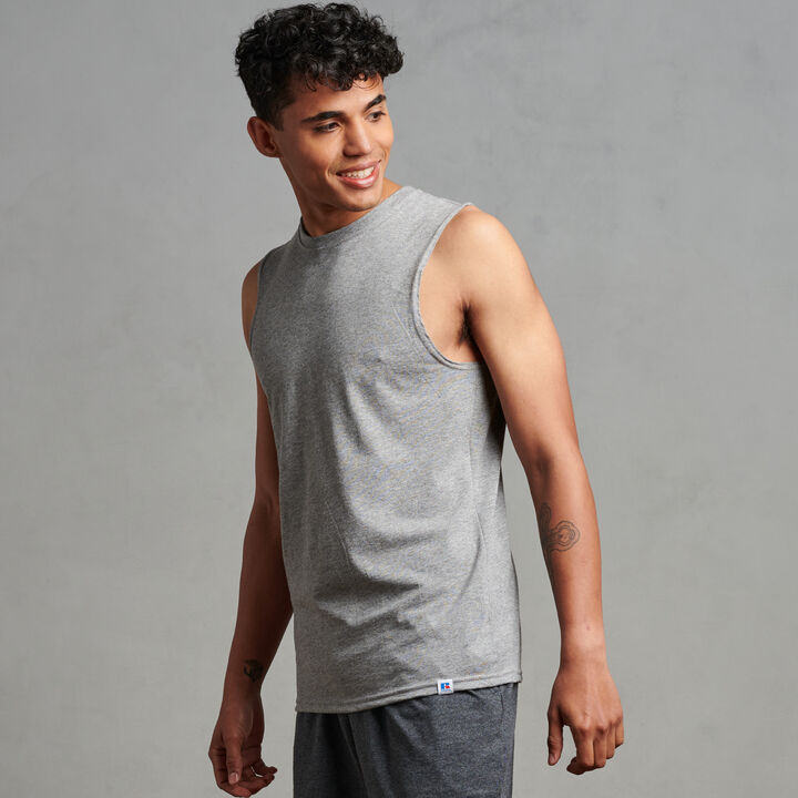 Russell Athletic Herren Dri-Power Baumwolle Performance Muskel T-Shirt 64mttm0 - Bild 9 von 20