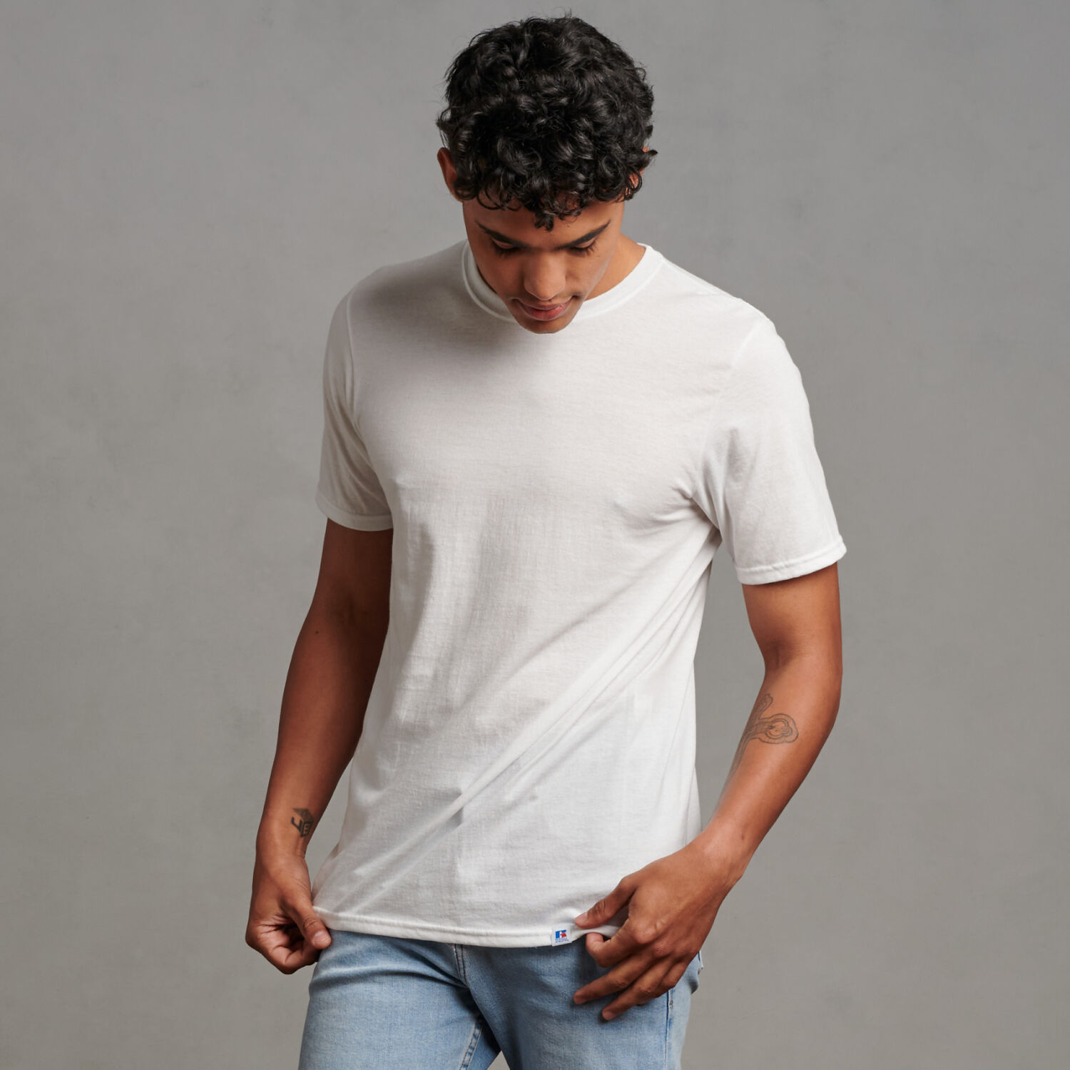 Russell Athletic Men's Dri-Power Cotton Performance Short Sleeve Tee 64sttm0 - Picture 37 of 41