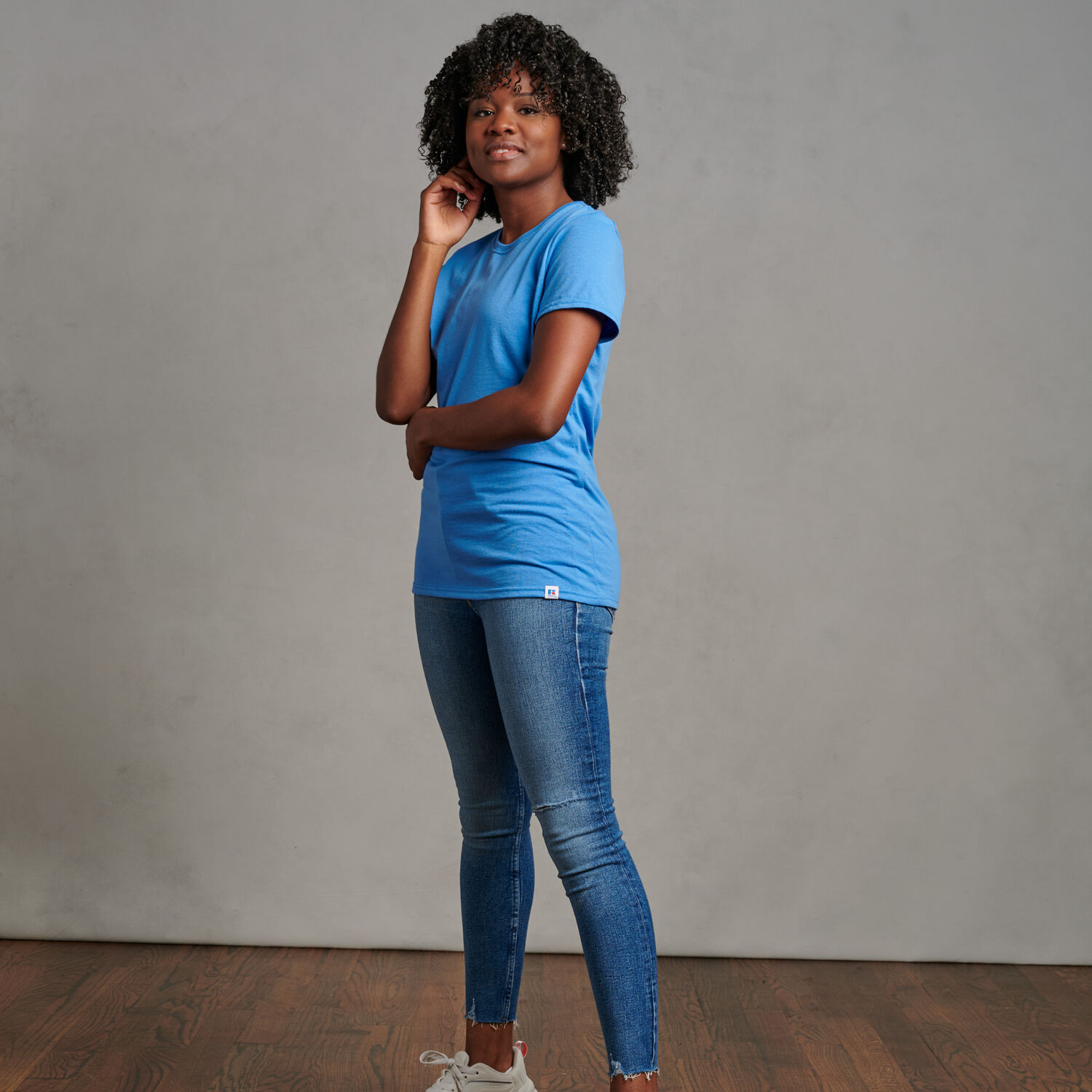 Russell Athletic Damen Dri-Power Cotton Performance Kurzarm T-Shirt 64sttx0 - Bild 7 von 37