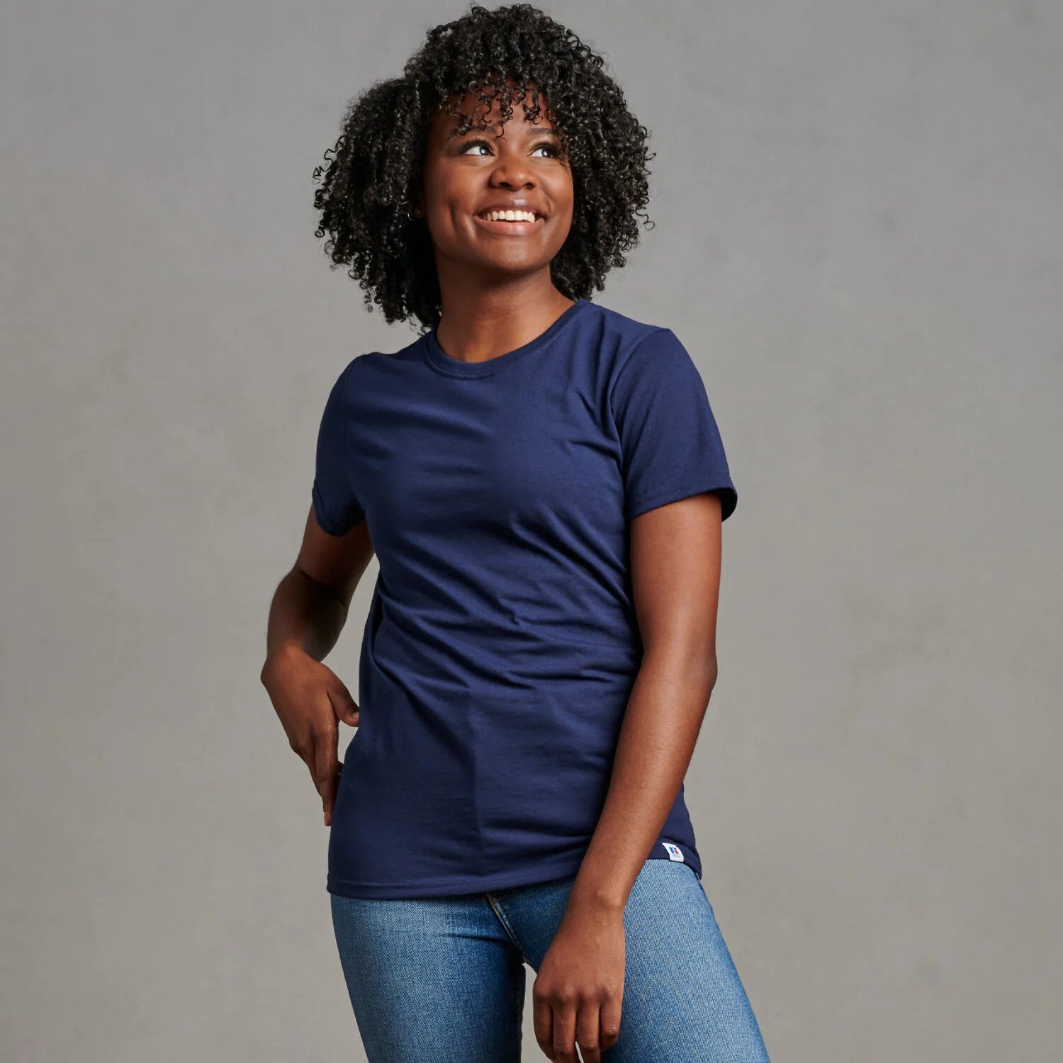 Russell Athletic Damen Dri-Power Cotton Performance Kurzarm T-Shirt 64sttx0 - Bild 13 von 37