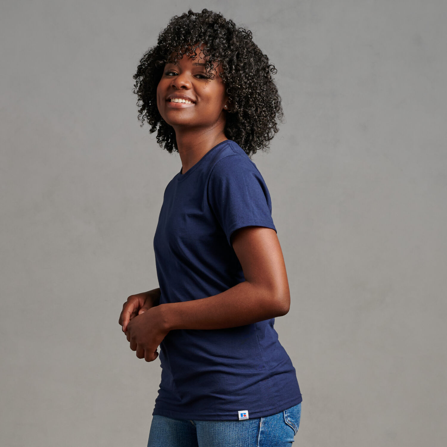 Russell Athletic Damen Dri-Power Cotton Performance Kurzarm T-Shirt 64sttx0 - Bild 15 von 37