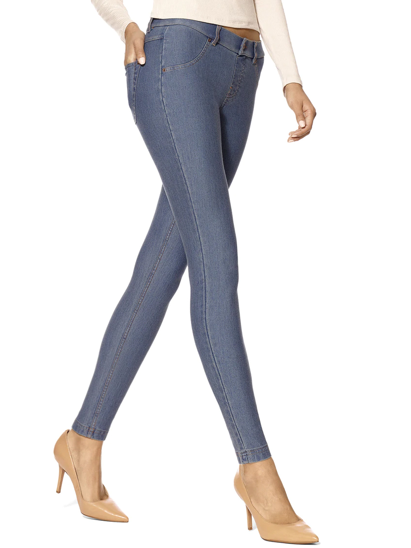 Leggings Hue Essential Denim taglie forti 16924q - Foto 3 di 4