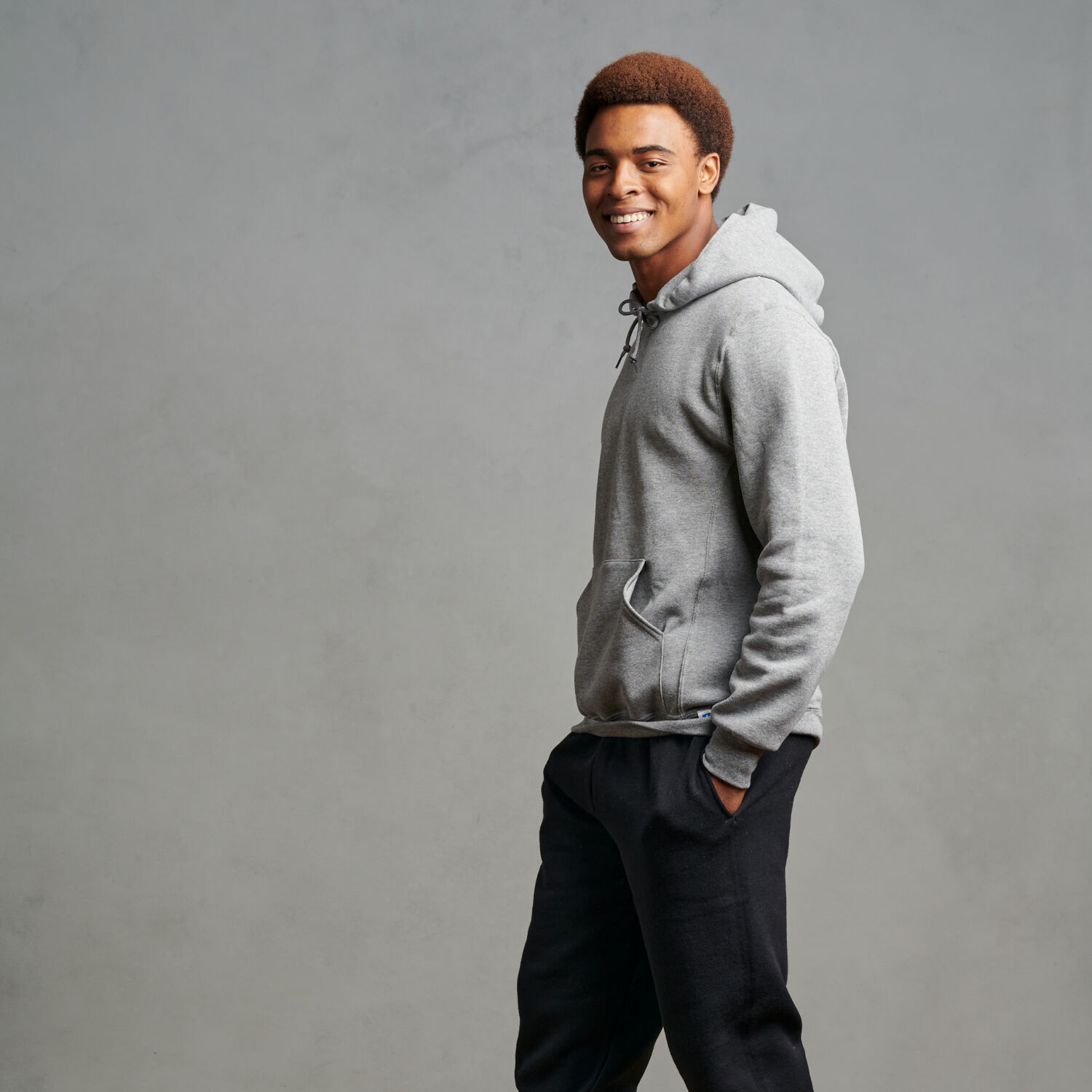 Sudadera con capucha suéter polar Dri-Power Russell Athletic para hombre 695hbm1 - Imagen 28 de 46