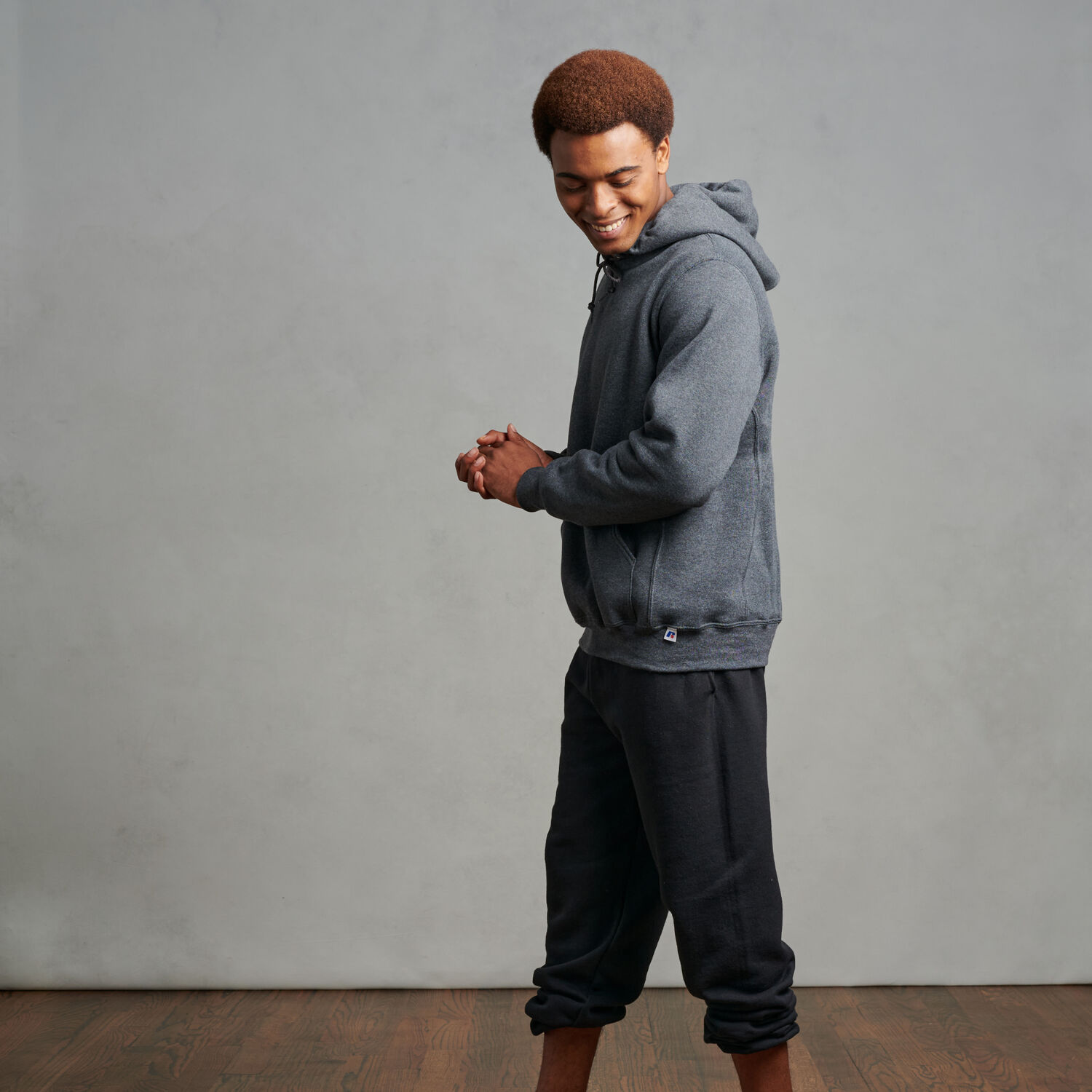 Sudadera con capucha suéter polar Dri-Power Russell Athletic para hombre 695hbm1 - Imagen 37 de 46
