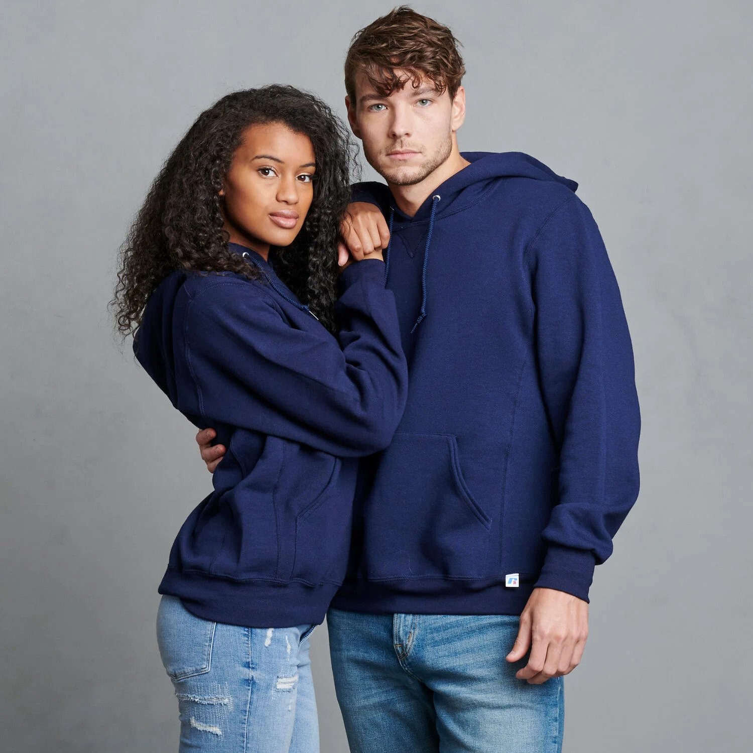 Sudadera con capucha suéter polar Dri-Power Russell Athletic para hombre 695hbm1 - Imagen 38 de 46