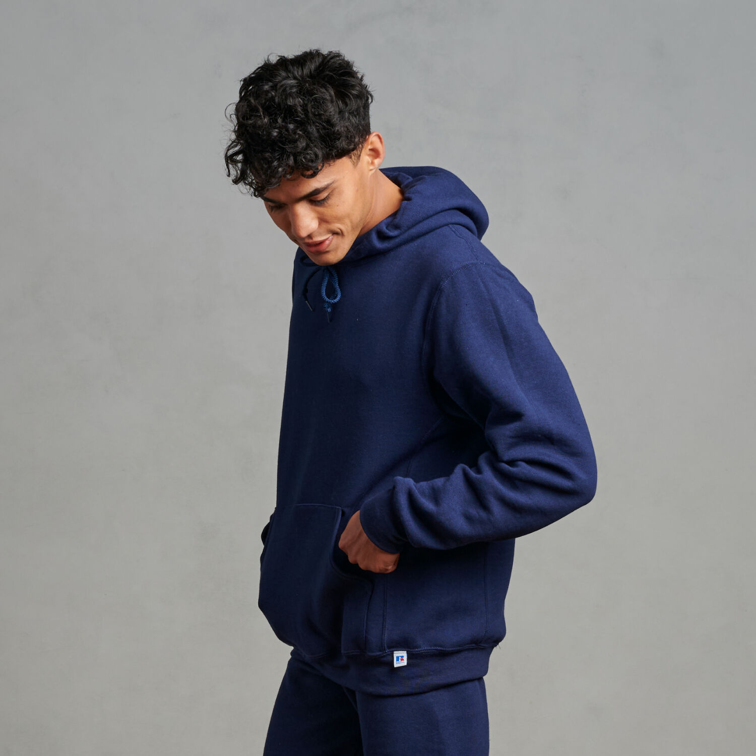 Sudadera con capucha suéter polar Dri-Power Russell Athletic para hombre 695hbm1 - Imagen 40 de 46